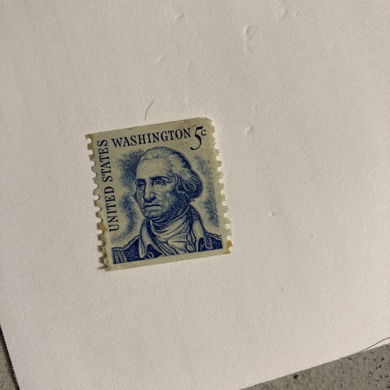 George Washington 5c 