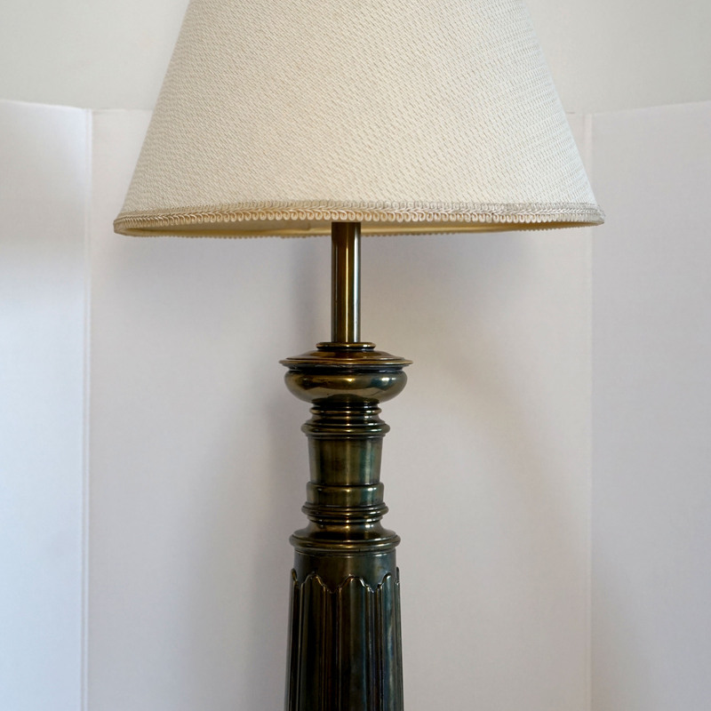 Vintage solid brass or bronze lamp